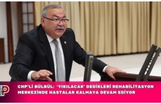 CHP’li Bülbül: Pamukören’de ‘Yıkılacak’...