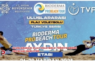 Uluslararası Plaj Voleybolu Türkiye Serisi Heyecanı...