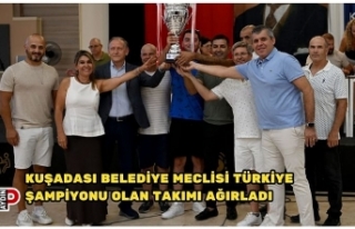 KUŞADASI BELEDİYE MECLİSİ TÜRKİYE ŞAMPİYONU...