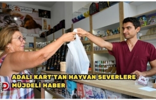 ADALI KART’TAN HAYVAN SEVERLERE MÜJDELİ HABER