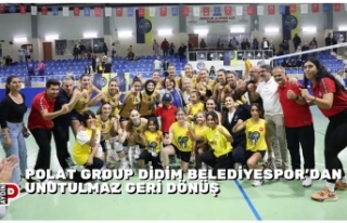 POLAT GROUP DİDİM BELEDİYESPOR’DAN UNUTULMAZ...