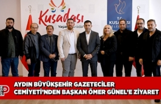 AYDIN BÜYÜKŞEHİR GAZETECİLER CEMİYETİ’NDEN...