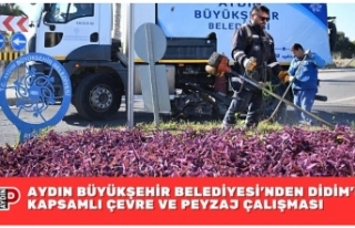 AYDIN BÜYÜKŞEHİR BELEDİYESİ’NDEN DİDİM’E...