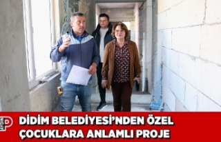 DİDİM BELEDİYESİ’NDEN ÖZEL ÇOCUKLARA ANLAMLI...