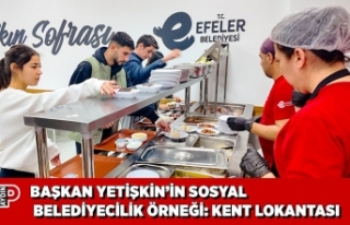 BAŞKAN YETİŞKİN’İN SOSYAL BELEDİYECİLİK...