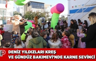 DENİZ YILDIZLARI KREŞ VE GÜNDÜZ BAKIMEVİ’NDE...