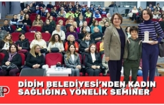DİDİM BELEDİYESİ’NDEN KADIN SAĞLIĞINA YÖNELİK...