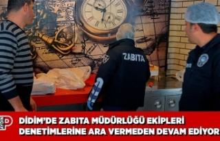 DİDİM’DE ZABITA MÜDÜRLÜĞÜ EKİPLERİ DENETİMLERİNE...