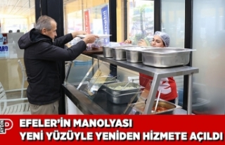 EFELER’İN MANOLYASI YENİ YÜZÜYLE YENİDEN HİZMETE...