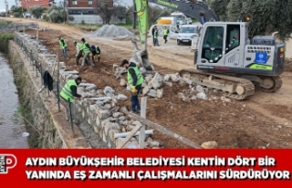 AYDIN BÜYÜKŞEHİR BELEDİYESİ KENTİN DÖRT BİR...