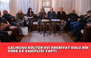 ÇALIKUŞU KÜLTÜR EVİ EDEBİYAT DOLU BİR GÜNE...