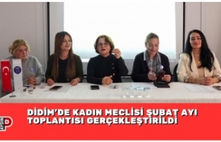 DİDİM’DE KADIN MECLİSİ ŞUBAT AYI TOPLANTISI...