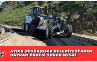 AYDIN BÜYÜKŞEHİR BELEDİYESİ’NDEN BAYRAM ÖNCESİ...