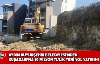 AYDIN BÜYÜKŞEHİR BELEDİYESİ’NDEN KUŞADASI’NA...