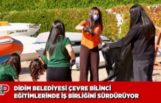 DİDİM BELEDİYESİ ÇEVRE BİLİNCİ EĞİTİMLERİNDE...