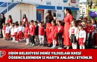 DİDİM BELEDİYESİ DENİZ YILDIZLARI KREŞİ ÖĞRENCİLERİNDEN...