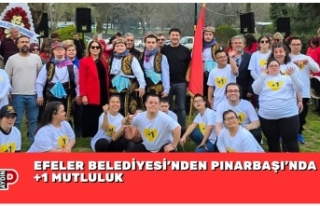 EFELER BELEDİYESİ’NDEN PINARBAŞI’NDA +1 MUTLULUK