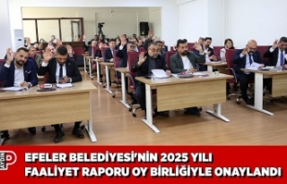 EFELER BELEDİYESİ'NİN 2025 YILI FAALİYET...