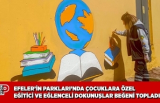 EFELER’İN PARKLARI’NDA ÇOCUKLARA ÖZEL EĞİTİCİ...