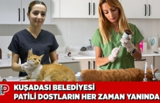KUŞADASI BELEDİYESİ PATİLİ DOSTLARIN HER ZAMAN...