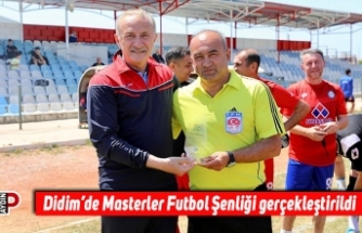 Didim’de Masterler Futbol Şenliği gerçekleştirildi