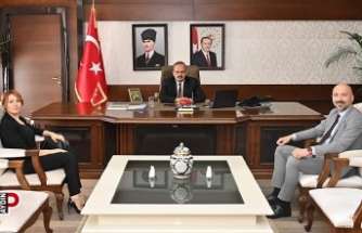 Başkan Arıkan, Vali Canbolat ile görüştü
