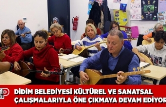 DİDİM BELEDİYESİ KÜLTÜREL VE SANATSAL ÇALIŞMALARIYLA ÖNE ÇIKMAYA DEVAM EDİYOR