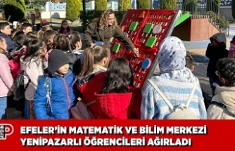 EFELER’İN MATEMATİK VE BİLİM MERKEZİ YENİPAZARLI ÖĞRENCİLERİ AĞIRLADI