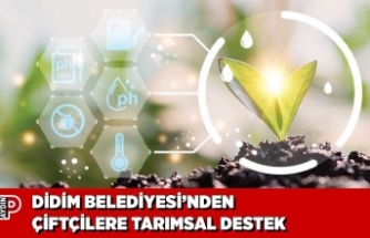DİDİM BELEDİYESİ’NDEN ÇİFTÇİLERE TARIMSAL DESTEK