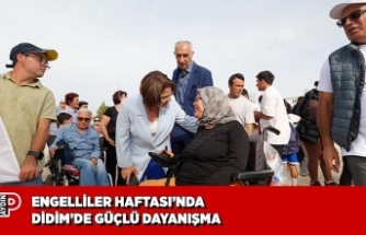 ENGELLİLER HAFTASI’NDA DİDİM’DE GÜÇLÜ DAYANIŞMA