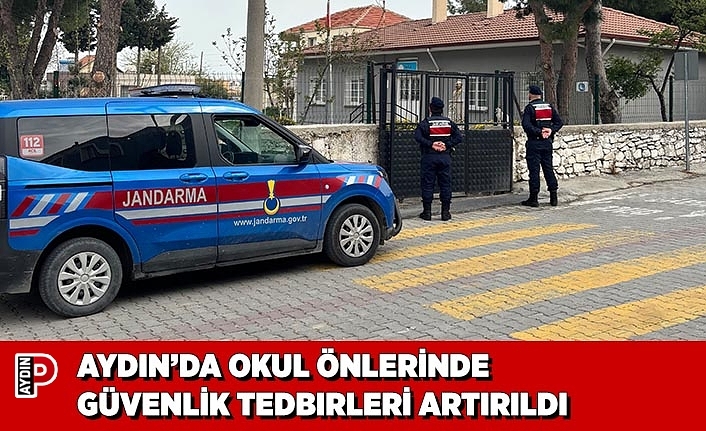 AYDIN’DA OKUL ÖNLERİNDE GÜVENLİK TEDBIRLERİ ARTIRILDI