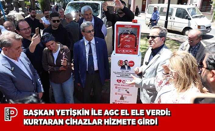 BAŞKAN YETİŞKİN İLE AGC EL ELE VERDİ: HAYAT KURTARAN CİHAZLAR HİZMETE GİRDİ