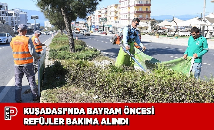 KUŞADASI’NDA BAYRAM ÖNCESİ REFÜJLER BAKIMA ALINDI